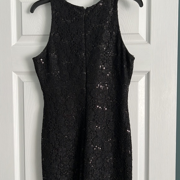 Little black party dress. Definitely for a wedding or fancy party. Size 10P - Picture 5 of 5